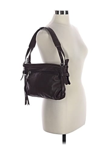 Stone Mountain Leather Shoulder Bag (view 2)