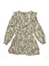 Zara Animal Print Ivory Tan Dress Size 13 - 14 - photo 1