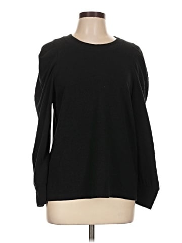 Madewell Pleated Statement-Sleeve Top (view 1)