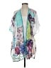 Chico's 100% Polyester Teal Kimono Size Sm - Med - photo 1