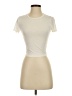 Lulus Ivory Short Sleeve Turtleneck Size S - photo 1