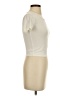 Lulus Ivory Short Sleeve Turtleneck Size S - photo 4