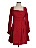 Shein 100% Polyester Hearts Red Cocktail Dress Size 4 - photo 1