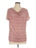 Jaclyn Smith Red Short Sleeve Top Size L - photo 1