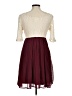 Freeway Burgundy Cocktail Dress Size M - photo 2
