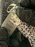Calvin Klein 100% Polyester Animal Print Gray Long Sleeve Blouse Size XL - photo 8