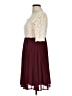 Freeway Burgundy Cocktail Dress Size M - photo 5