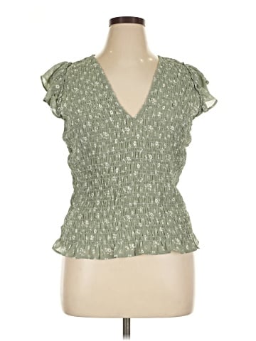 Madewell Short Sleeve Blouse (view 1)