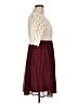 Freeway Burgundy Cocktail Dress Size M - photo 4