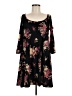 Mudd Floral Black Casual Dress Size M - photo 1