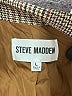 Steve Madden Houndstooth Brown Coat Size L - photo 6