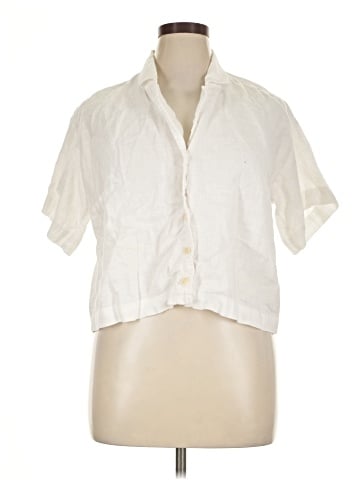 Madewell Plus 100% Linen Resort Shirt (view 1)