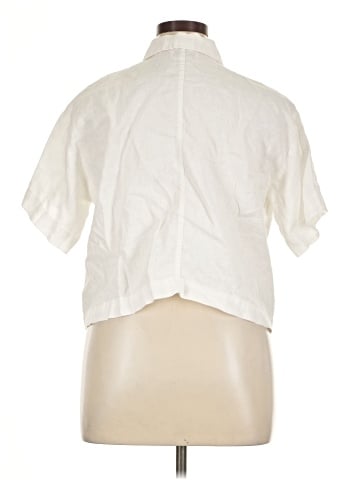 Madewell Plus 100% Linen Resort Shirt (view 2)