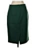 J.Crew 100% Wool Solid Green Wool Skirt Size 0 - photo 2