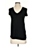 H by Bordeaux Black Short Sleeve Top Size XS - photo 1
