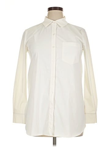 Lyssé Long Sleeve Button-Down Shirt (view 1)