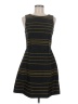 Alice + Olivia Stripes Black Casual Dress Size 8 (estimated) - photo 1