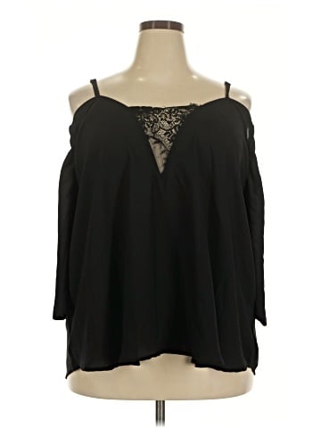 Torrid 3/4 Sleeve Blouse (view 1)