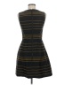 Alice + Olivia Stripes Black Casual Dress Size 8 (estimated) - photo 2