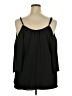 Torrid 100% Polyester Black 3/4 Sleeve Blouse Size 2X Plus (2) - photo 2