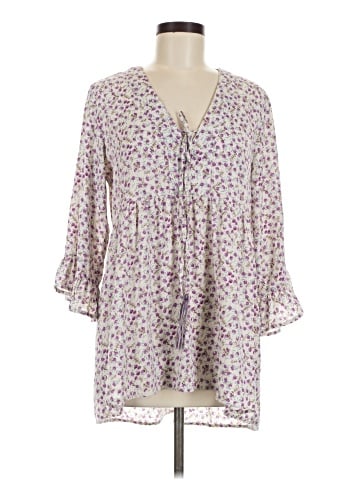 Sacred Threads 3/4 Sleeve Blouse (view 1)