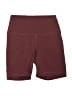 Yogalicious Solid Burgundy Athletic Shorts Size M - photo 1