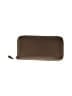 Hermès 100% Leather Brown Tan Leather Zip Around Wallet  One size - photo 1