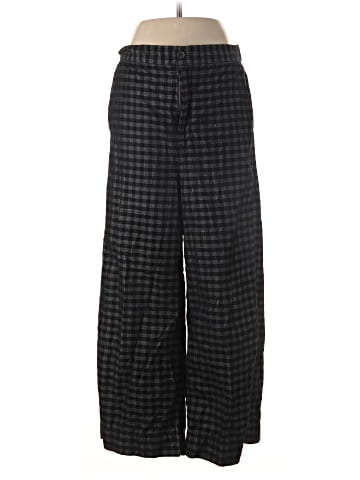 Madewell Huston Button-Front Ankle Pants in Checked Corduroy (view 1)
