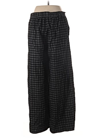 Madewell Huston Button-Front Ankle Pants in Checked Corduroy (view 2)