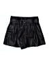 Zara 100% Polyurethane Black Shorts Size S - photo 1