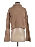 SO 100% Polyester Tan Turtleneck Sweater Size S - photo 1
