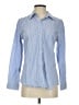Talbots 100% Cotton Blue Long Sleeve Button-Down Shirt Size S - photo 1