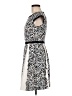 Max Mara Studio Print Blue Black Cocktail Dress Size EU (IT) 34 / US 00 - photo 5