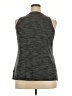 Torrid Gray Sleeveless Blouse Size 2X (2) - photo 2
