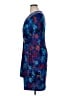 Chaps Blue Cocktail Dress Size 16 - photo 5