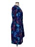 Chaps Blue Cocktail Dress Size 16 - photo 4