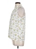 Fun2Fun Floral White Sleeveless Blouse Size L - photo 5