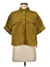Madewell Green Short Sleeve Blouse Size M - photo 1