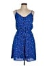 Sienna Sky 100% Polyester Stars Blue Casual Dress Size L - photo 1