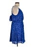 Sienna Sky 100% Polyester Stars Blue Casual Dress Size L - photo 4