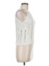 Zara Ivory Sleeveless Blouse Size M - photo 4