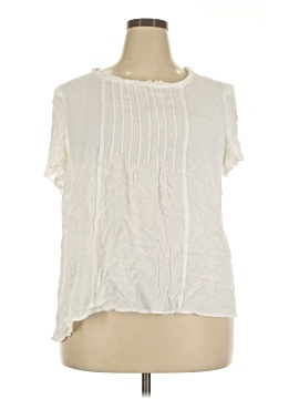 Rose + Olive Short Sleeve Blouse