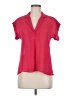 Lloyd Williams Pink Short Sleeve Blouse Size 6 - photo 1