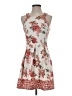 Rewind Floral Gray Casual Dress Size S - photo 1