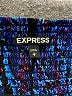 Express 100% Rayon Paisley Blue Cocktail Dress Size S - photo 7