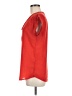 Japna 100% Polyester Red Short Sleeve Blouse Size M - photo 5