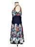 Nine West Paisley Blue Cocktail Dress Size 4 - photo 5