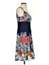 Nine West Paisley Blue Cocktail Dress Size 4 - photo 4