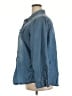 Torrid 100% Cotton Blue Long Sleeve Button-Down Shirt Size 3X Plus (3) - photo 5