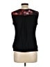 Karen Millen 100% Polyester Black Sleeveless Blouse Size 10 - photo 2